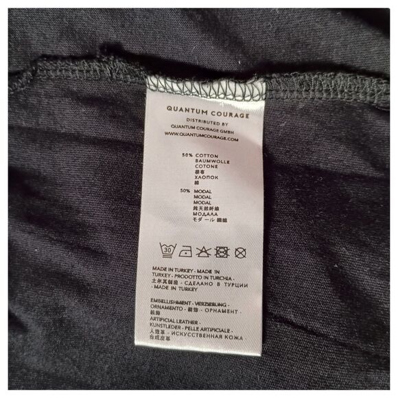 Quantum Courage Tiger Face Tee Shirt Long Sleeeve Womens Small Limited Edition - Picture 6 of 6